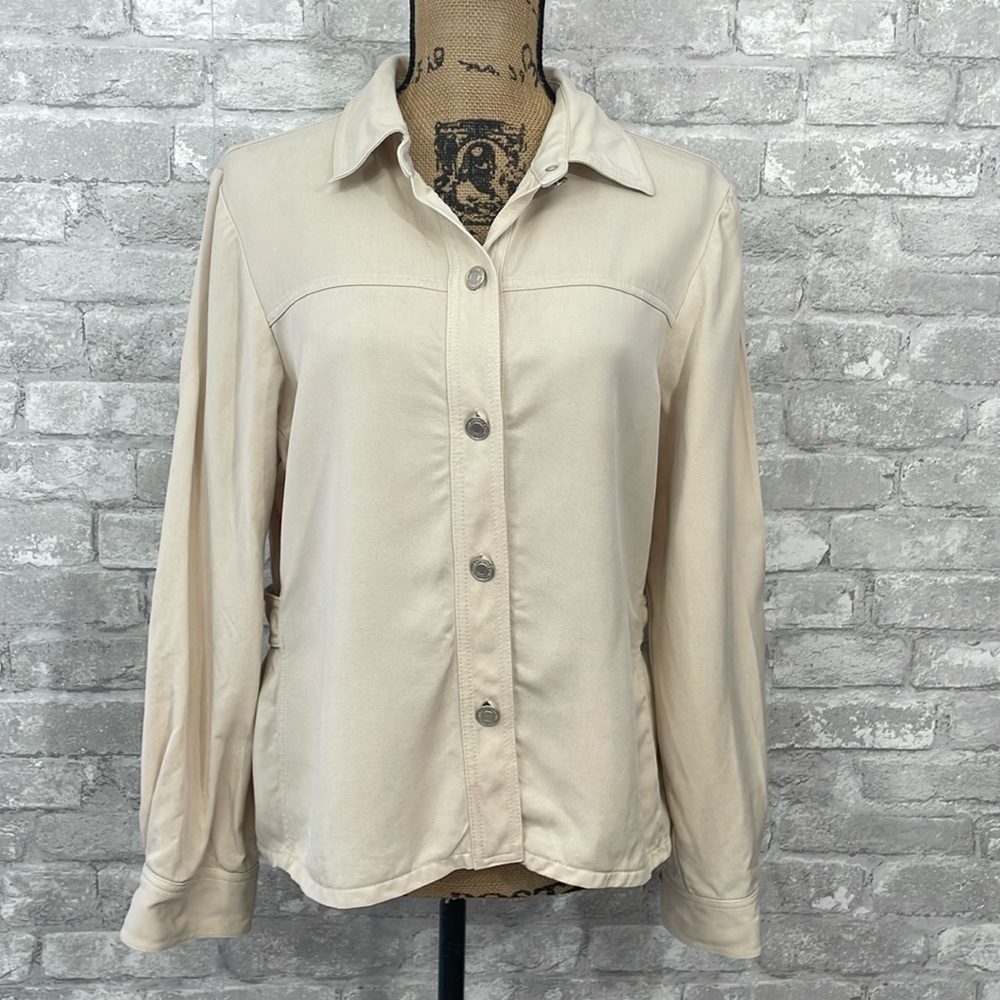 Pendleton Cream Button Up Jacket